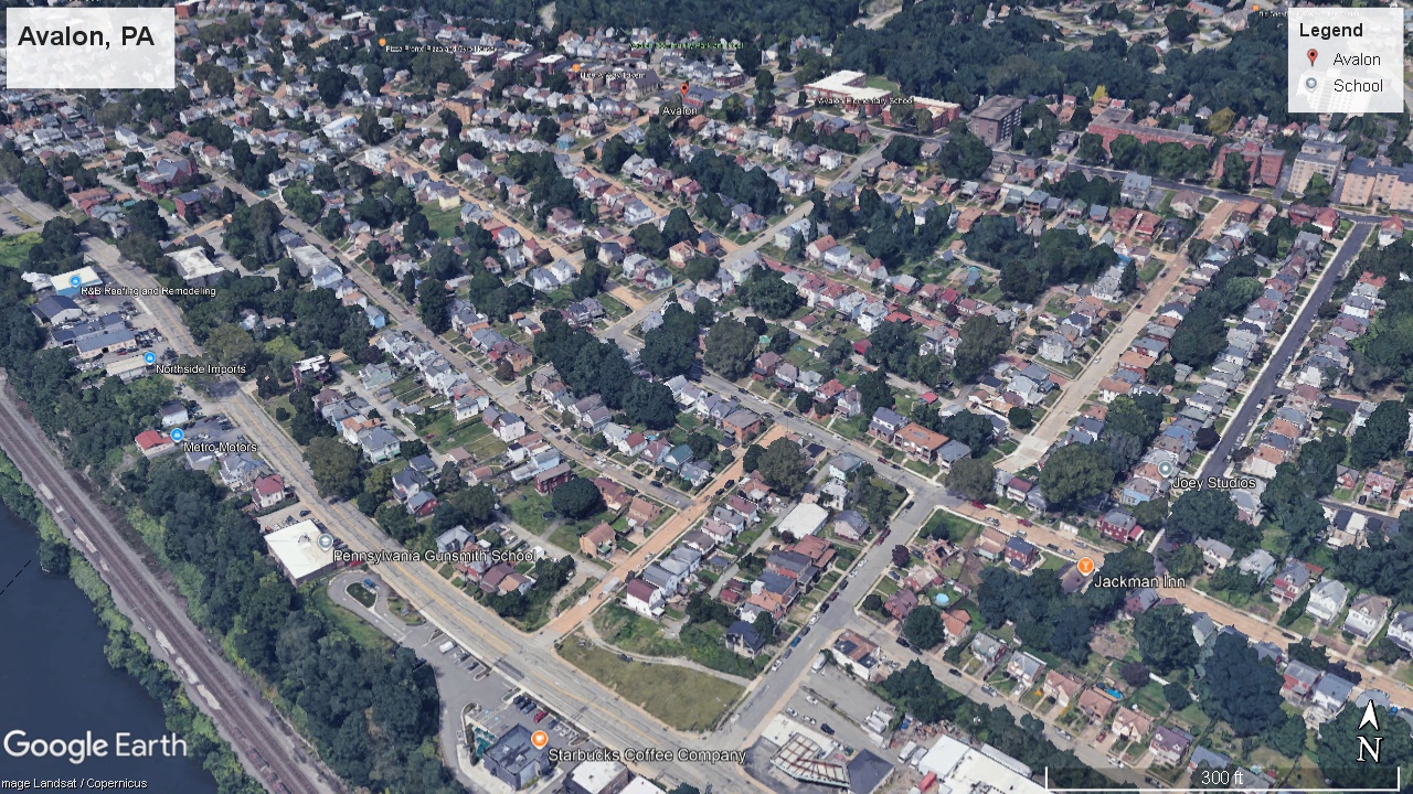 Avalon, PA: A Walkable Ohio River Borough in the North Boroughs