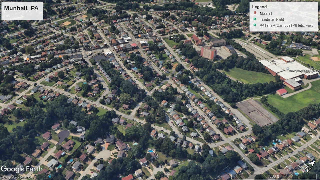 Munhall, PA: Steel History, Affordable Homes and The Waterfront Next Door